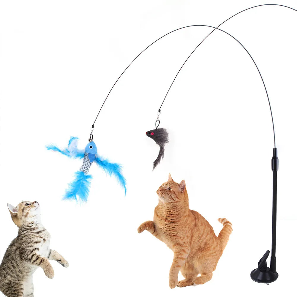 Cat Toy With Suction Base.