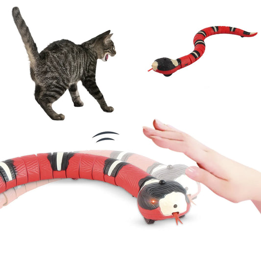 Interactive Cat Toys. Automatic Electronic Snake.