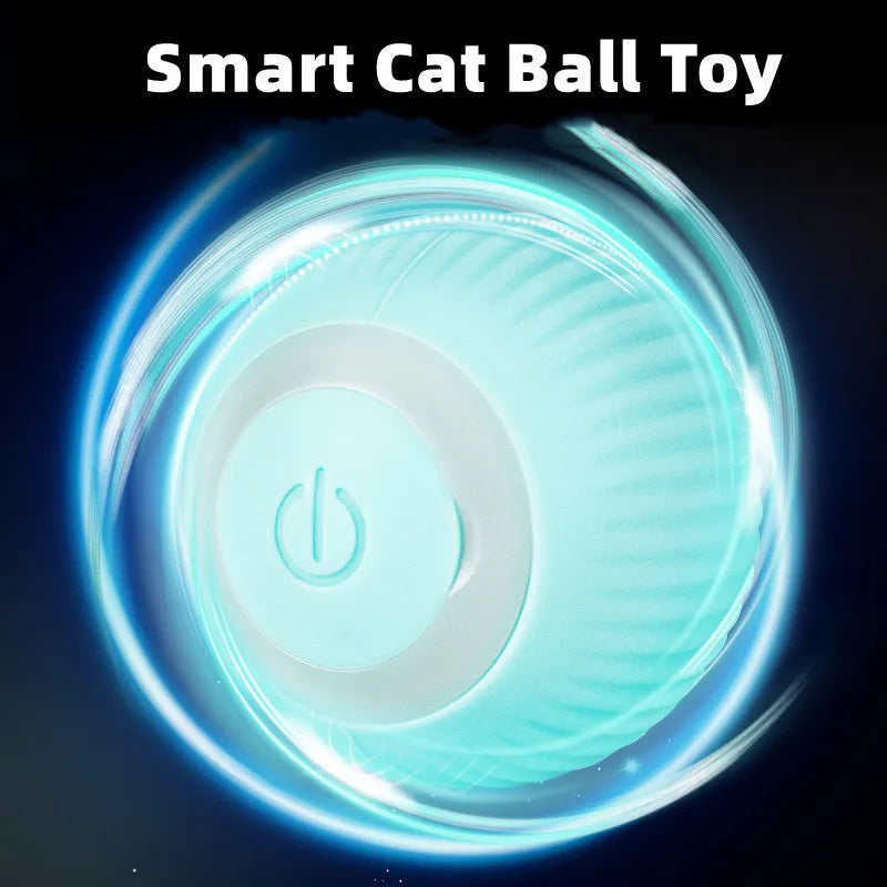 Electric Cat Ball Toys Automatic Rolling.